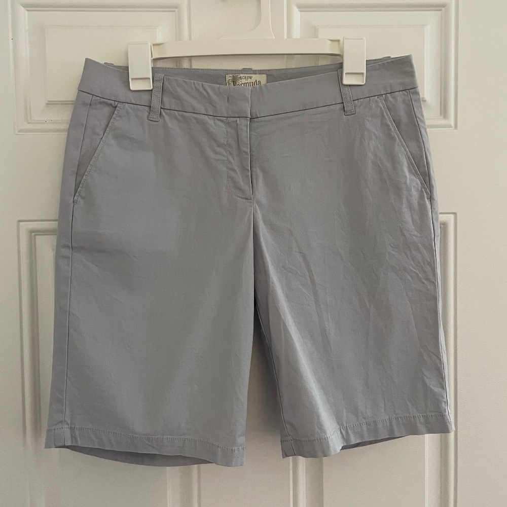J. Crew Bermuda Stretch Chino Shorts
